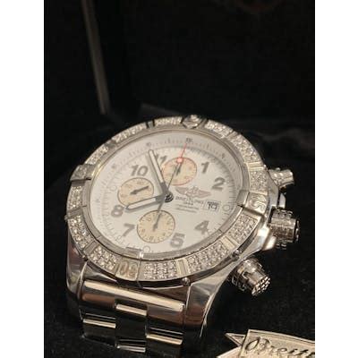 breitling chronograph automatic price|breitling chronometre automatic diamond bezel.